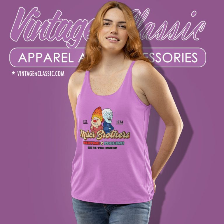 Miser Brothers Heating And Cooling Tank Top Racerback Miser Brothers Heating And Cooling Tank Top Racerback