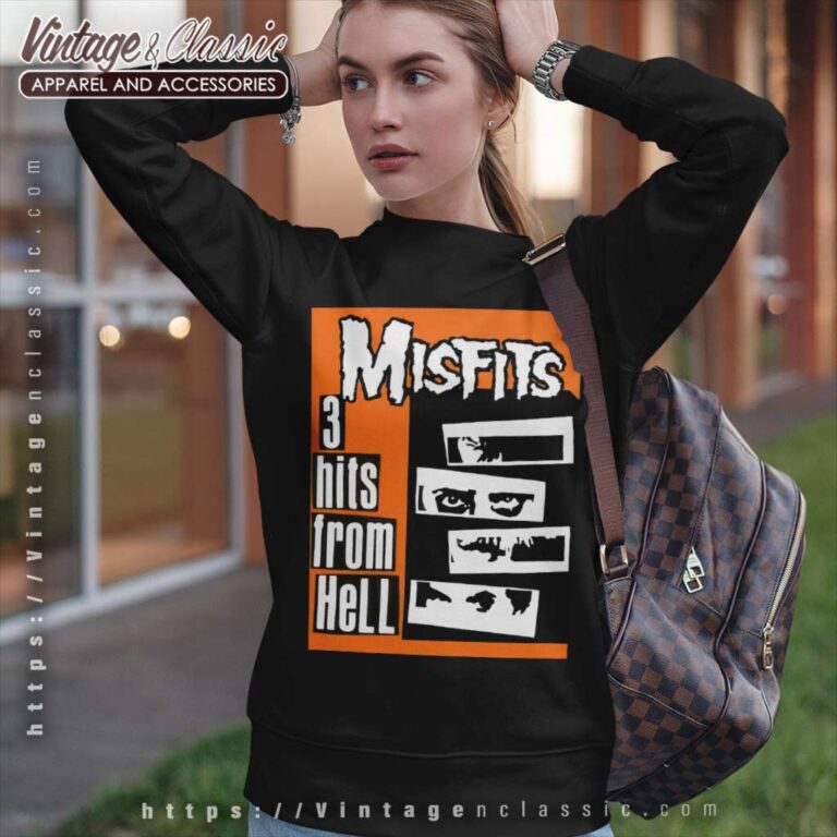 Misfits 3 Hits From Hell Sweatshirt Misfits 3 Hits From Hell Sweatshirt