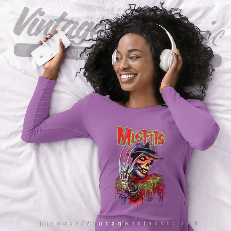 Misfits Danzig Freddy Krueger Long Sleeve Tee 1 Misfits Danzig Freddy Krueger Long Sleeve Tee 1