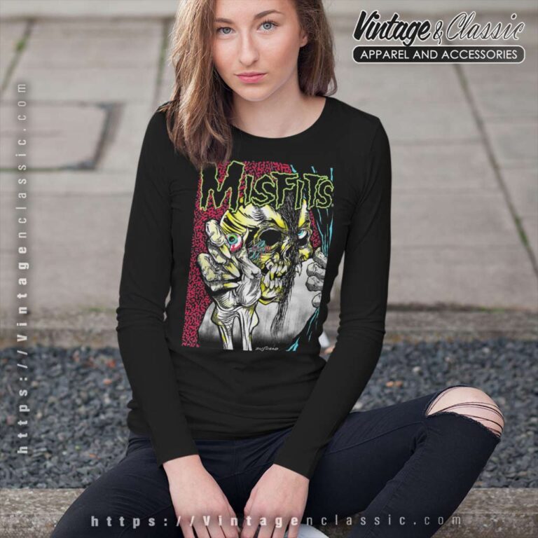 Misfits Die Die Artwork Long Sleeve Tee Misfits Die Die Artwork Long Sleeve Tee