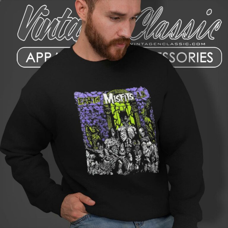Misfits Earth Ad Sweatshirt Misfits Earth Ad Sweatshirt