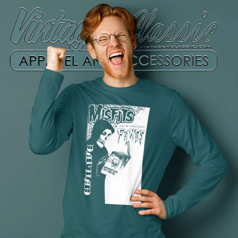 Misfits Fangs Long Sleeve Tee Misfits Fangs Long Sleeve Tee