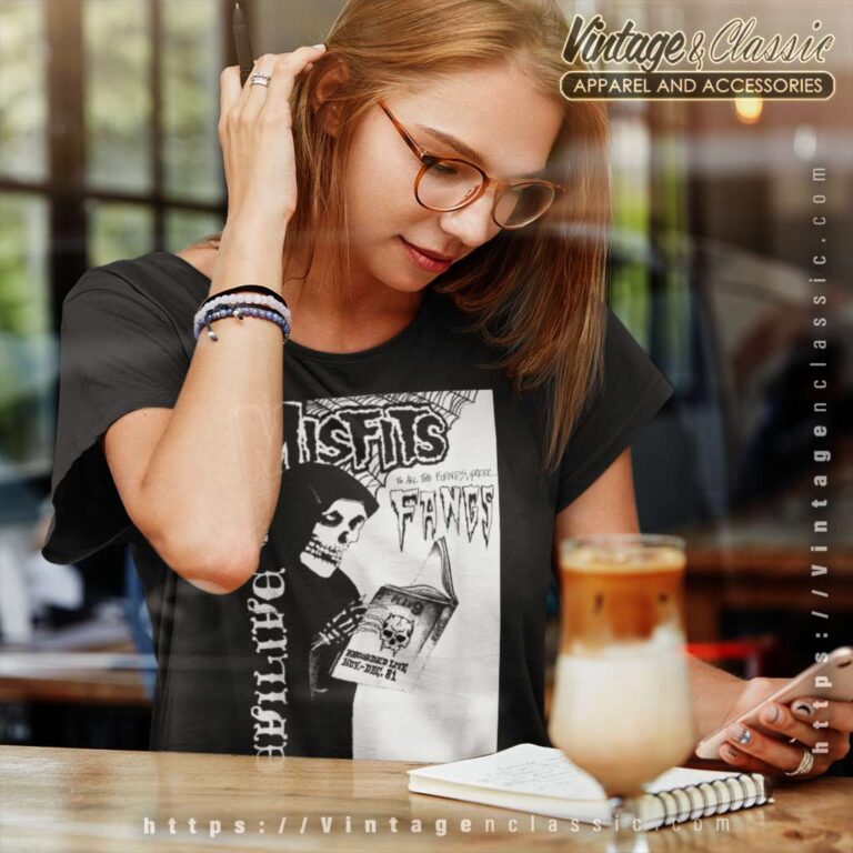 Misfits Fangs Women TShirt Misfits Fangs Women TShirt