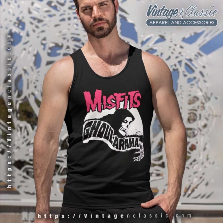 Misfits Ghoularama Tank Top Racerback Misfits Ghoularama Tank Top Racerback