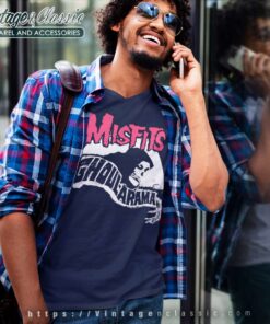 Misfits Ghoularama V Neck TShirt