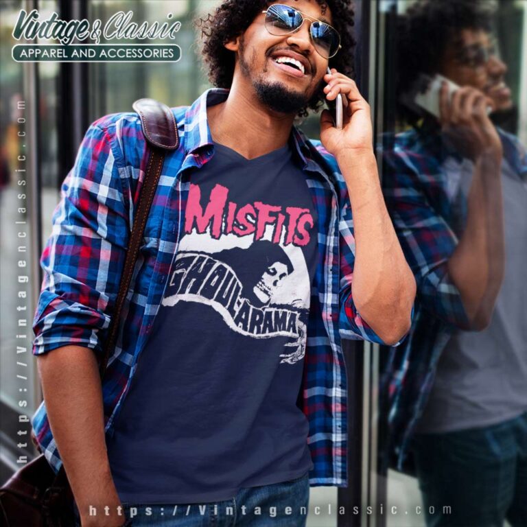 Misfits Ghoularama V Neck TShirt Misfits Ghoularama V Neck TShirt