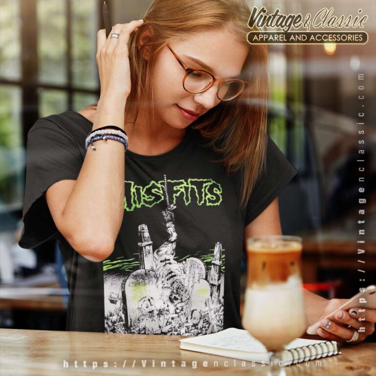 Misfits Graveyard Feast Women TShirt Misfits Graveyard Feast Women TShirt
