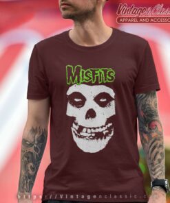 Misfits Green Fiend Logo Shirt 5 Misfits Green Fiend Logo T Shirt