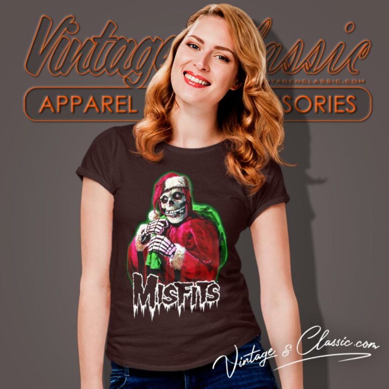 Misfits Holiday Fiend Women T Shirt Misfits Holiday Fiend Women T Shirt