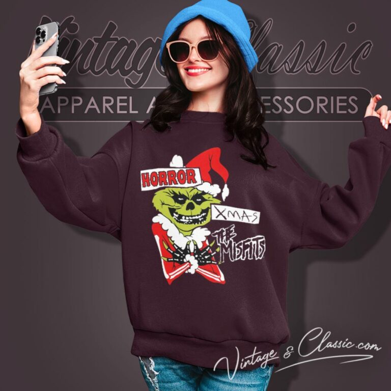 Misfits Horror Xmas Sweatshirt Misfits Horror Xmas Sweatshirt