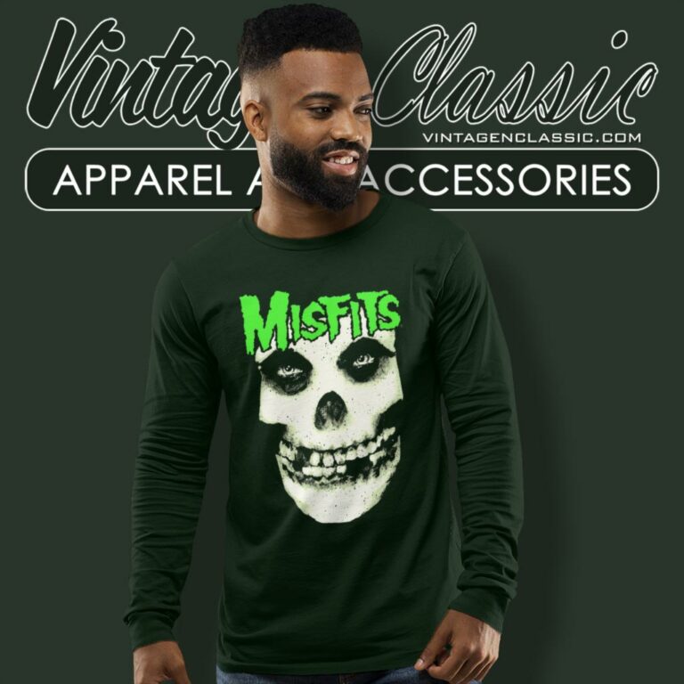 Misfits Jarek Skull Long Sleeve Tee Misfits Jarek Skull Long Sleeve Tee