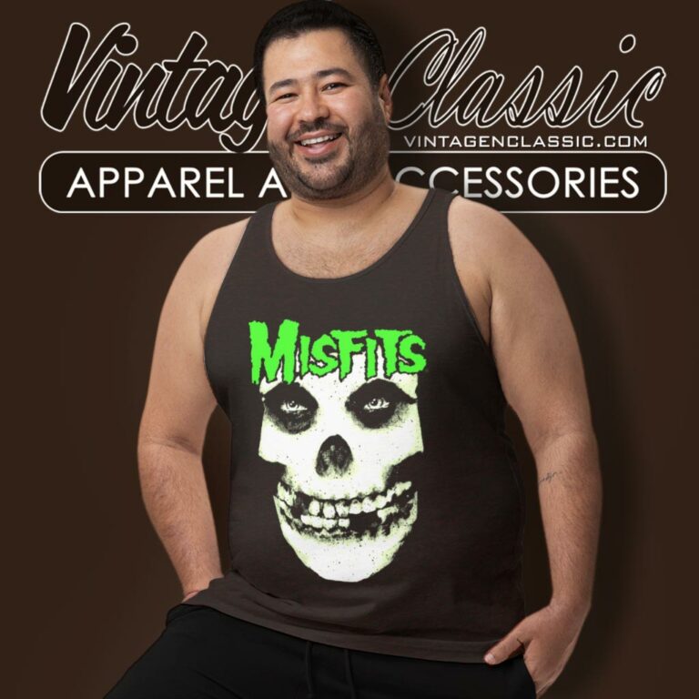 Misfits Jarek Skull Tank Top Racerback Misfits Jarek Skull Tank Top Racerback