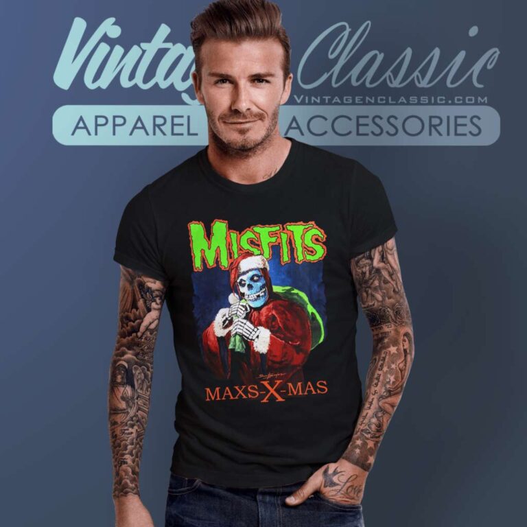 Misfits Maxs Xmas T Shirt Misfits Maxs Xmas T Shirt