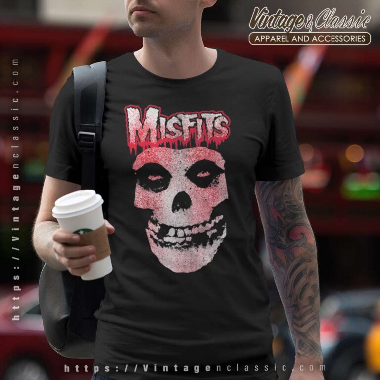 Misfits Red Skull Logo T Shirt Misfits Red Skull Logo T Shirt