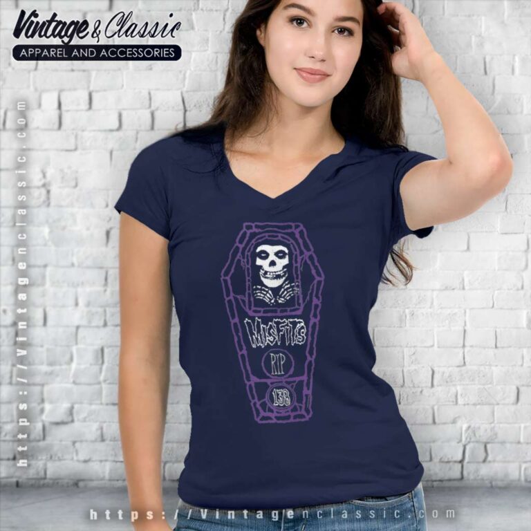 Misfits Rip 138 V Neck TShirt Misfits Rip 138 V Neck TShirt
