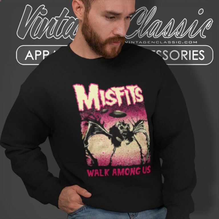 Misfits Shirt Bat Rat Spider Sweatshirt Misfits Shirt Bat Rat Spider Sweatshirt
