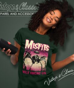 Misfits Shirt Bat Rat Spider Women T Shirt