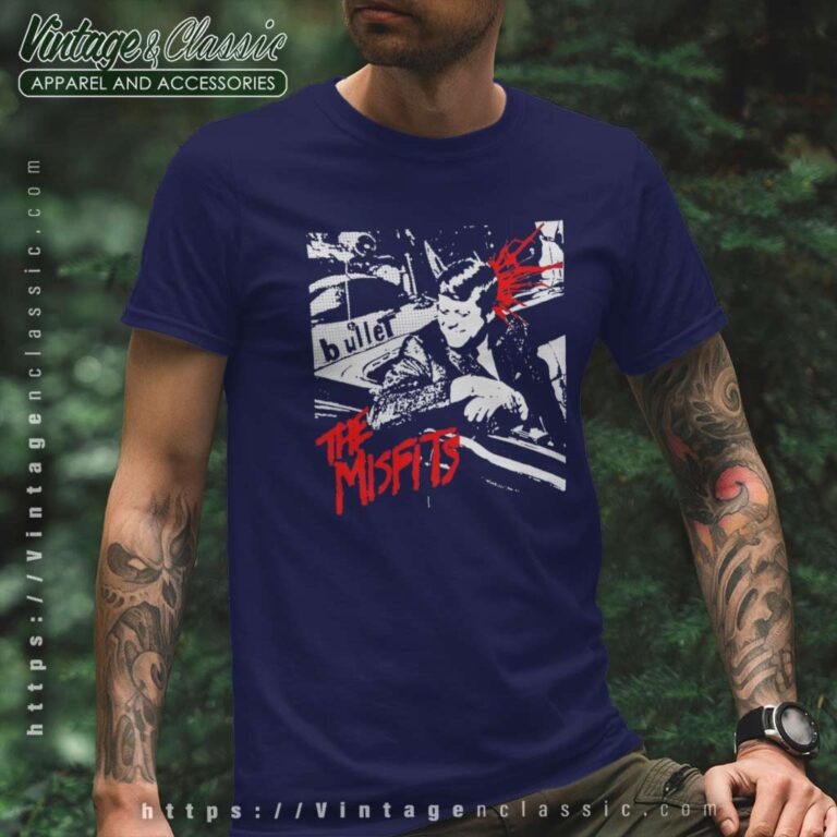 Misfits Shirt Bullet Better Dead On Red T Shirt Misfits Shirt Bullet Better Dead On Red T Shirt