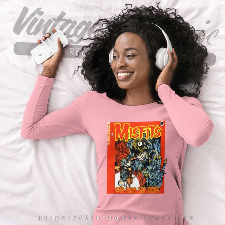 Misfits Shirt Cuts From The Crypt Long Sleeve Tee 1 Misfits Shirt Cuts From The Crypt Long Sleeve Tee 1