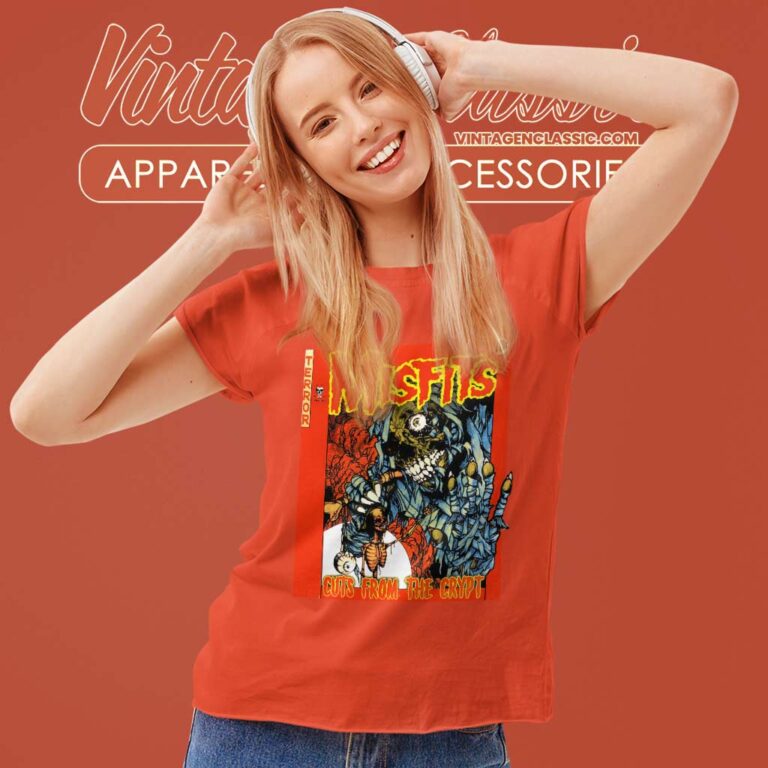 Misfits Shirt Cuts From The Crypt Women TShirt 1 Misfits Shirt Cuts From The Crypt Women TShirt 1