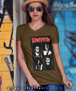 Misfits Shirt Friend Club Danzig Samhain V Neck TShirt