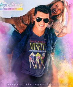 Misfits Shirt In Concert Jem And The Holograms V Neck TShirt