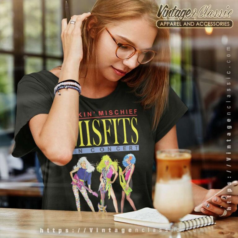 Misfits Shirt In Concert Jem And The Holograms Women TShirt Misfits Shirt In Concert Jem And The Holograms Women TShirt