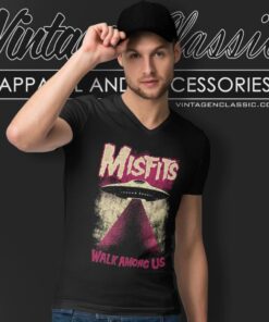 Misfits Shirt Walk Among Us V Neck TShirt