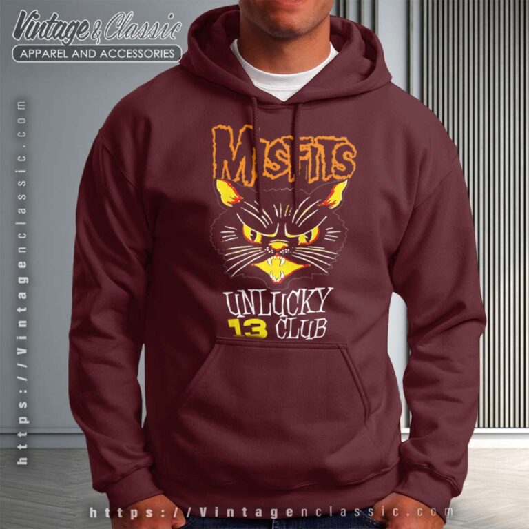 Misfits Unlucky 13 Club Hoodie Misfits Unlucky 13 Club Hoodie