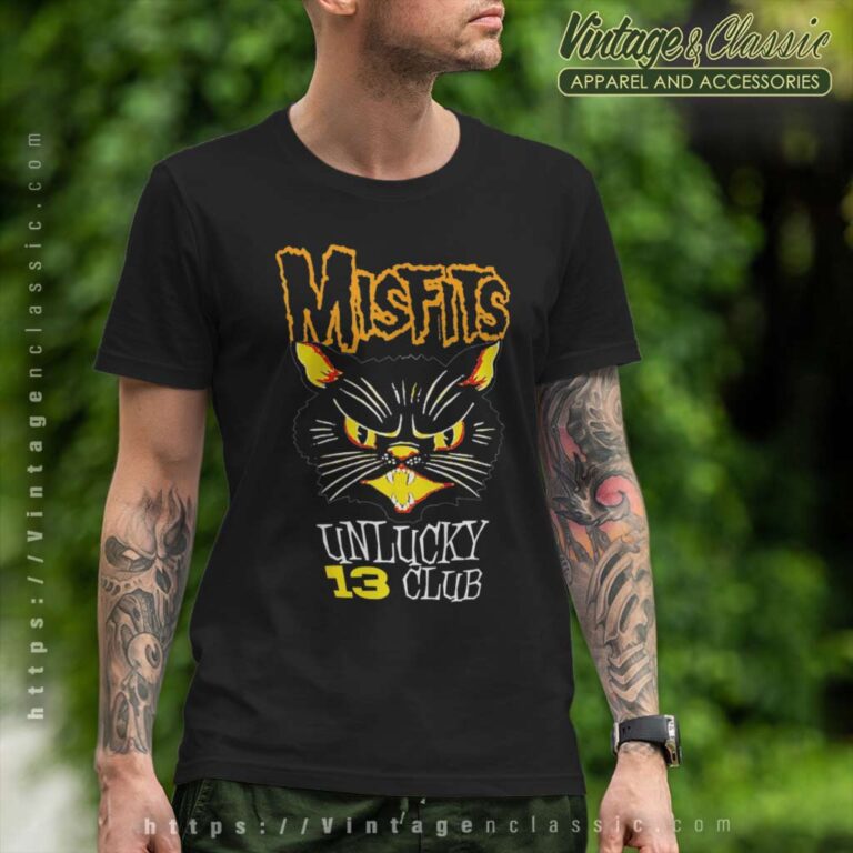 Misfits Unlucky 13 Club T Shirt Misfits Unlucky 13 Club T Shirt