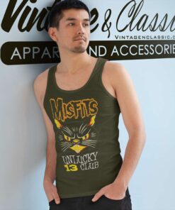Misfits Unlucky 13 Club Shirt 4 Misfits Unlucky 13 Club Tank Top Racerback