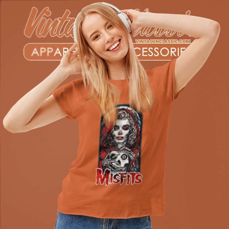 Misfits Vampire Girl Women TShirt Misfits Vampire Girl Women TShirt