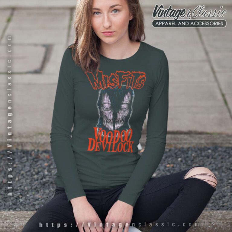 Misfits Voodoo Devil Lock Long Sleeve Tee Misfits Voodoo Devil Lock Long Sleeve Tee