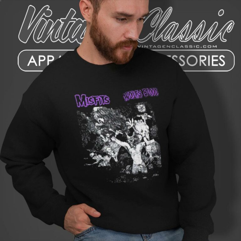Misfits Wolfs Blood Sweatshirt Misfits Wolfs Blood Sweatshirt