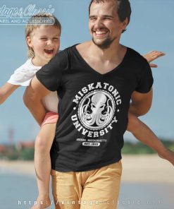 Miskatonic University Arkham Massachusetts Shirt 5 Miskatonic University Arkham Massachusetts V Neck TShirt