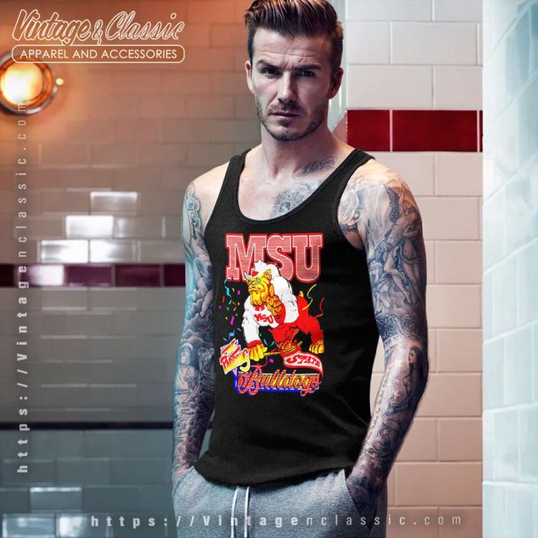 Mississippi State University Bulldogs Msu Tank Top Racerback Mississippi State University Bulldogs Msu Tank Top Racerback