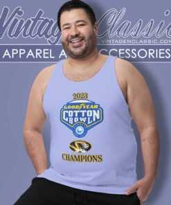 Missouri 2023 Cotton Bowl Champions Tank Top Racerback