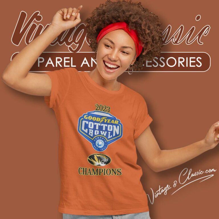 Missouri 2023 Cotton Bowl Champions Women T Shirt Missouri 2023 Cotton Bowl Champions Women T Shirt