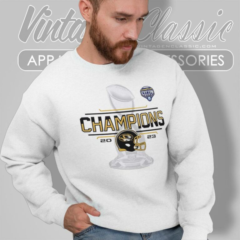 Missouri Tigers 2023 Cotton Bowl Champions Sweatshirt Missouri Tigers 2023 Cotton Bowl Champions Sweatshirt
