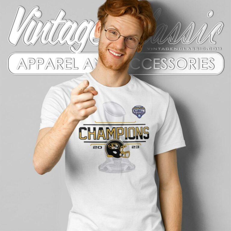 Missouri Tigers 2023 Cotton Bowl Champions T Shirt Missouri Tigers 2023 Cotton Bowl Champions T Shirt