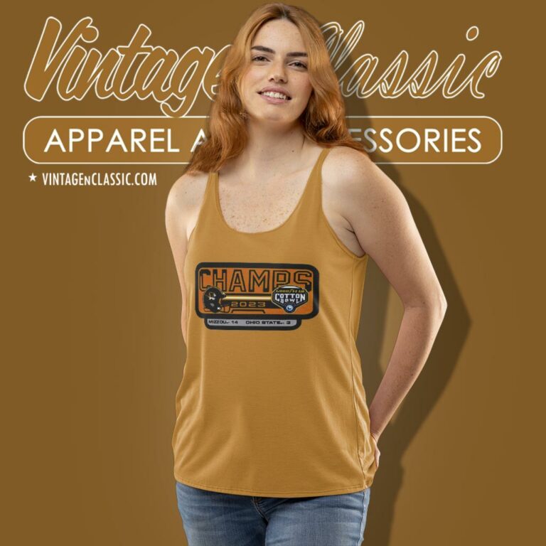 Missouri Tigers 2023 Goodyear Cotton Bowl Champions 14 3 Ohio State Tank Top Racerback Missouri Tigers 2023 Goodyear Cotton Bowl Champions 14 3 Ohio State Tank Top Racerback