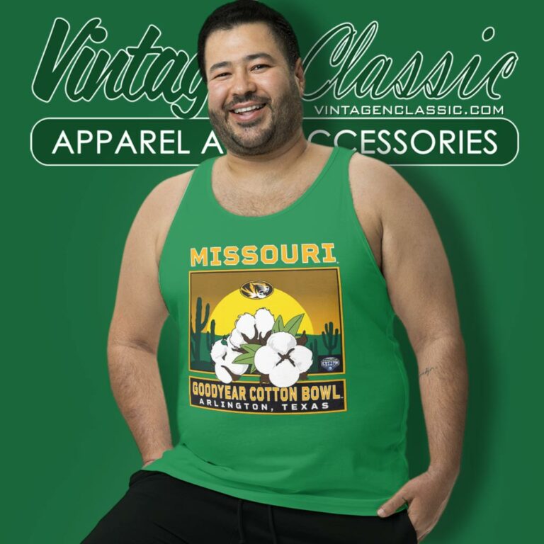 Missouri Tigers 2023 Goodyear Cotton Bowl Tank Top Racerback Missouri Tigers 2023 Goodyear Cotton Bowl Tank Top Racerback
