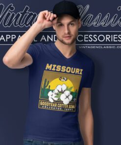 Missouri Tigers 2023 Goodyear Cotton Bowl V Neck TShirt