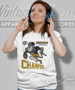 Missouri Tigers Football Champions 2023 Goodyear Cotton Bowl Classic Championship Women T Shirt