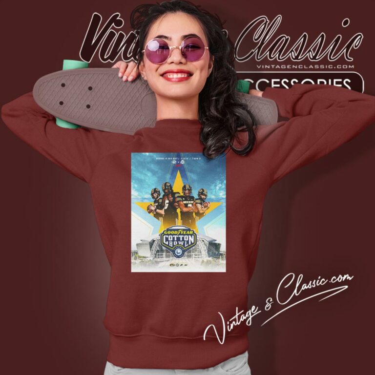 Missouri Tigers Vs Ohio State Goodyear Cotton Bowl Poster Sweatshirt Missouri Tigers Vs Ohio State Goodyear Cotton Bowl Poster Sweatshirt