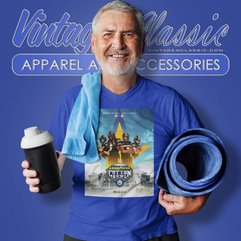 Missouri Tigers Vs Ohio State Goodyear Cotton Bowl Poster V Neck TShirt Missouri Tigers Vs Ohio State Goodyear Cotton Bowl Poster V Neck TShirt