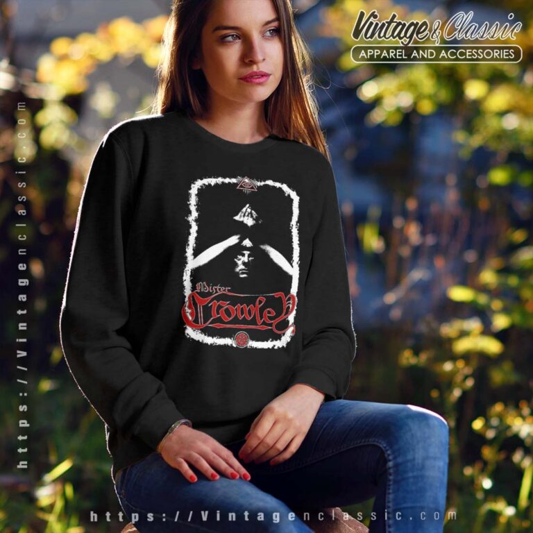 Mister Aleister Crowley Sweatshirt Mister Aleister Crowley Sweatshirt