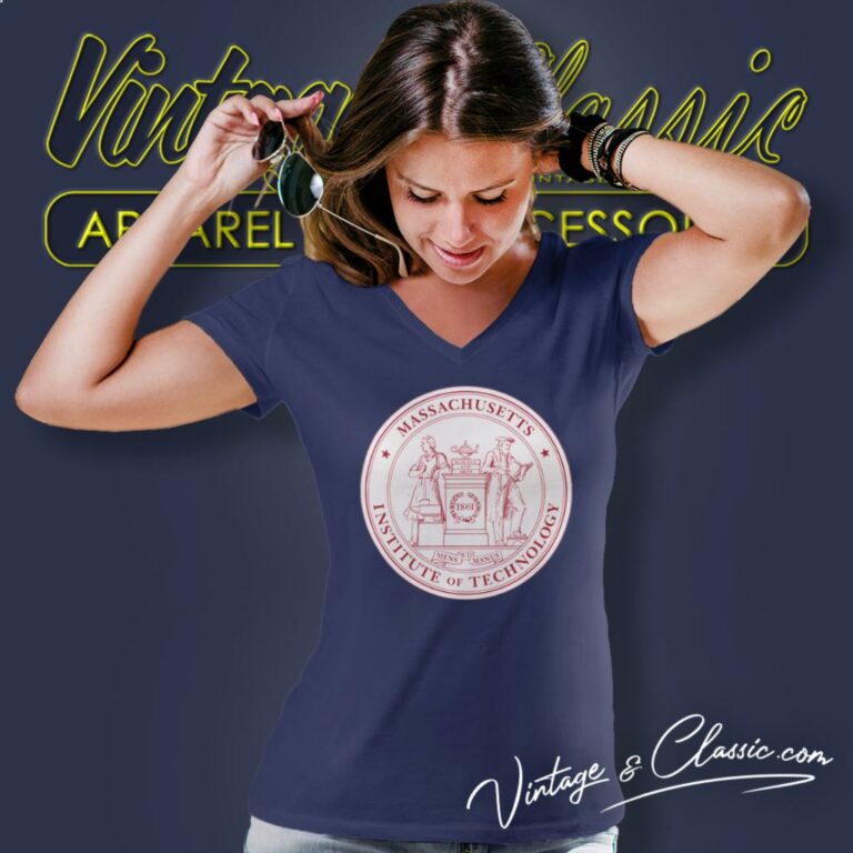 Mit Shirt Massachusetts Institute Of Technology V Neck TShirt Mit Shirt Massachusetts Institute Of Technology V Neck TShirt