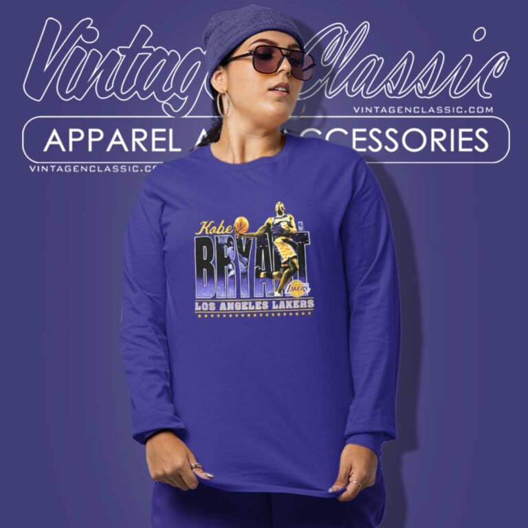 Mitchell Ness Kobe Bryant Mamba Lakers Long Sleeve Tee Mitchell Ness Kobe Bryant Mamba Lakers Long Sleeve Tee