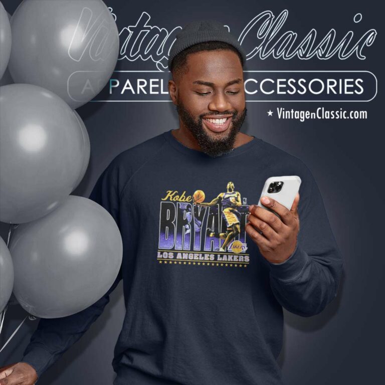 Mitchell Ness Kobe Bryant Mamba Lakers Sweatshirt Mitchell Ness Kobe Bryant Mamba Lakers Sweatshirt